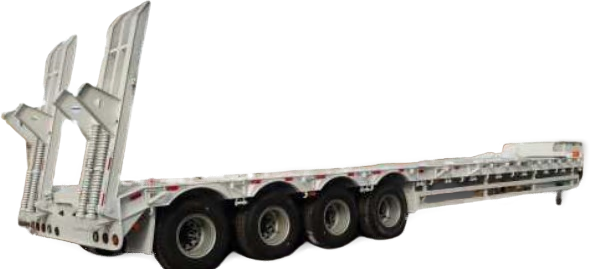 Lowbed trailer, 60 ton capacity