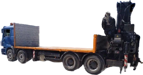 Leyland Constructor with Hiab 550 crane
